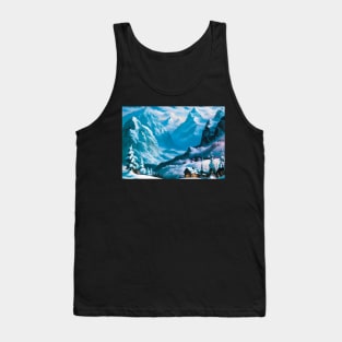 Winter Valley in the North Tank Top